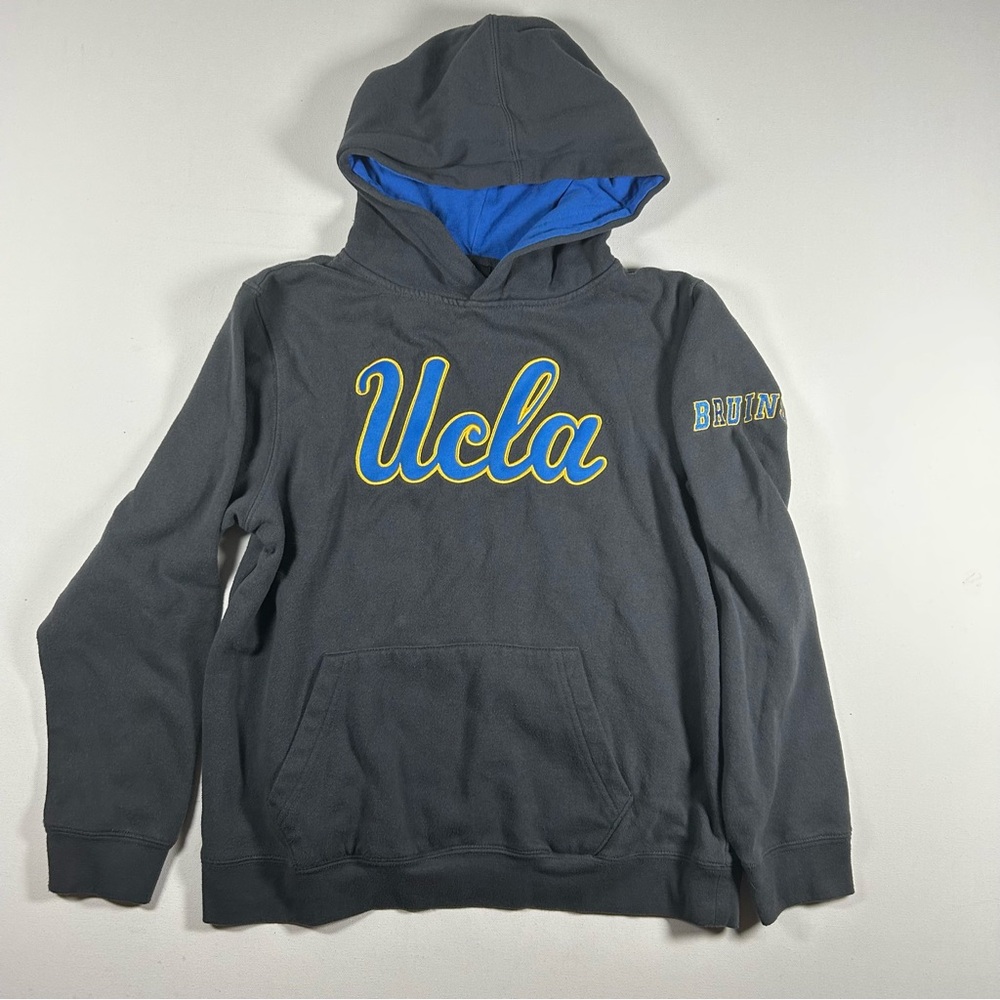 Ucla Bruins Kids Hoodie Youth XL (20) Colosseum VTG Y2k Embroidered Gray Blue